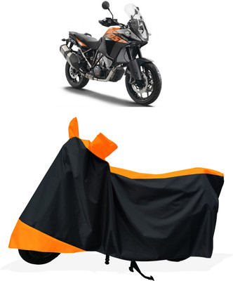 Tricway Two Wheeler Cover for KTM(1050 Adventure BS6, Orange)