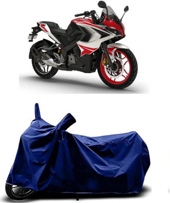 VESMEI Two Wheeler Cover for Bajaj(Pulsar 200 NS DTS-i, Blue)