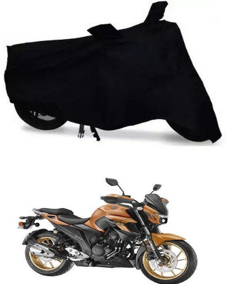 DeepShakshi AUTOMOTIVE Waterproof Two Wheeler Cover for Yamaha(FZS 25, Black)