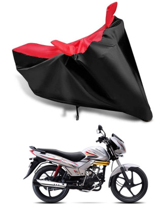 KEDIT Two Wheeler Cover for Mahindra(Centuro Rockstar, Red, Black)