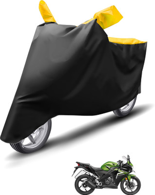 Caronix Waterproof Two Wheeler Cover for Honda(CBR 150R, Yellow)