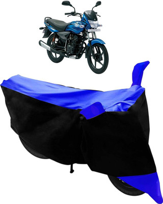 MWBB Waterproof Two Wheeler Cover for Bajaj(Sunny, Black, Blue)