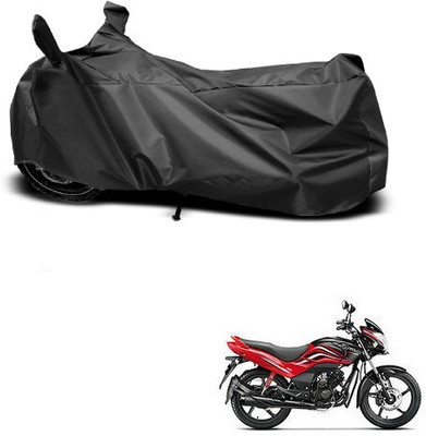 MMSSTAR Waterproof Two Wheeler Cover for Honda(Passion Xpro, Black)