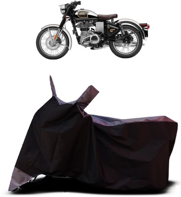 VESMEI Two Wheeler Cover for Royal Enfield(Classic Squadron BS6, Grey)