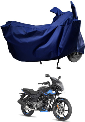 Amexride Two Wheeler Cover for Bajaj(Pulsar 220 BS6, Blue)