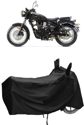 Autoprime Two Wheeler Cover for Benelli(Imperiale 400, Black)