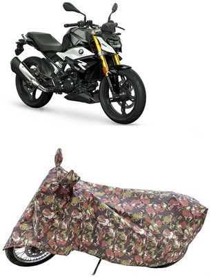 Coxtor Waterproof Two Wheeler Cover for BMW(G 310 R, Multicolor)