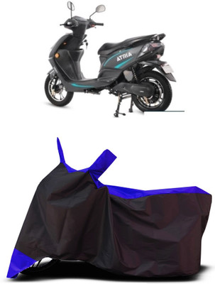 VESMEI Two Wheeler Cover for Hero(Electric Atria, Blue)