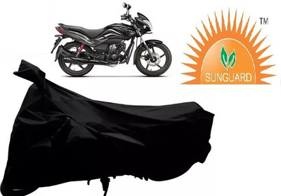 Sunguard Waterproof Two Wheeler Cover for Hero(Passion Xpro, Black)