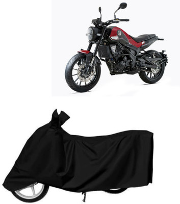 Mangal Waterproof Two Wheeler Cover for Benelli(Leoncino 250, Black)