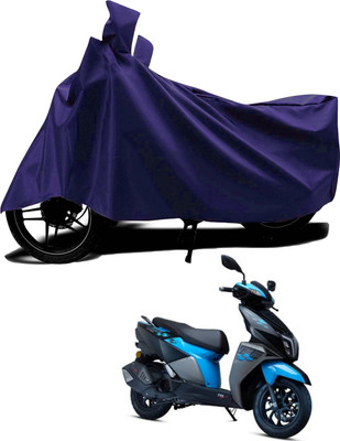 KEDIT Waterproof Two Wheeler Cover for TVS(Ntorq 125, Blue)