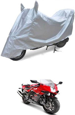 APNEK Waterproof Two Wheeler Cover for Hyosung(Silver)