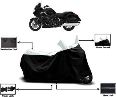 Amexride Two Wheeler Cover for BMW(K 1600, White)