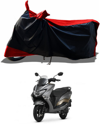 DeepShakshi AUTOMOTIVE Two Wheeler Cover for Hero(Electric Optima, Red)