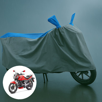 CODOKI Waterproof Two Wheeler Cover for Hero(Xtreme Sports, Grey, Blue)