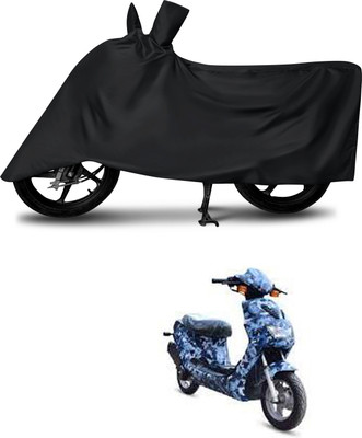 DeepShakshi AUTOMOTIVE Waterproof Two Wheeler Cover for Hero(Electric AXLHE-20, Black)