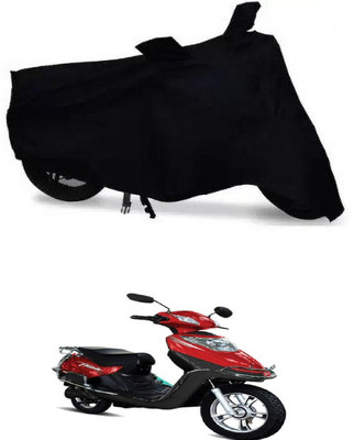THE REAL ARV Waterproof Two Wheeler Cover for Hero(Electric Flash, Black)