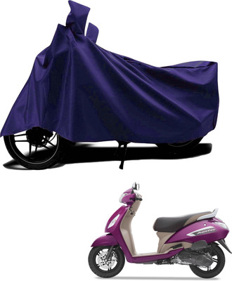 KEDIT Waterproof Two Wheeler Cover for TVS(Jupiter, Blue)