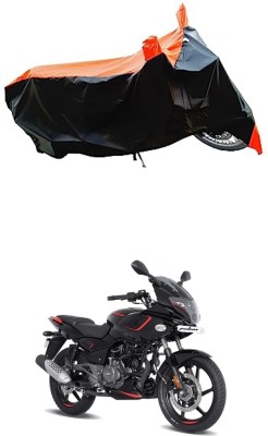 VESMEI Two Wheeler Cover for Bajaj(Pulsar 180F, Orange)