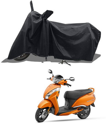 PAGORA Waterproof Two Wheeler Cover for TVS(Jupiter 125, Black)