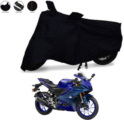Aamaya Store Waterproof Two Wheeler Cover for Yamaha(MT 09, Black)