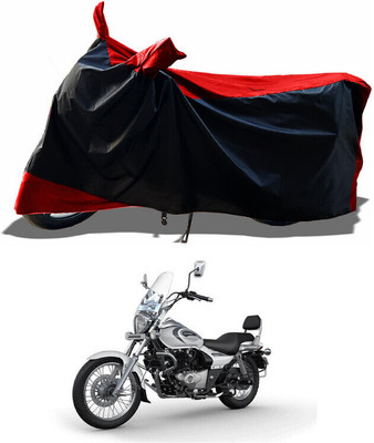DeepShakshi AUTOMOTIVE Waterproof Two Wheeler Cover for Bajaj(Avenger 220 Cruise, Red)