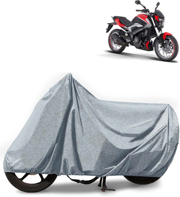 Kingsway Waterproof Two Wheeler Cover for Bajaj(Dominar 250, Silver)