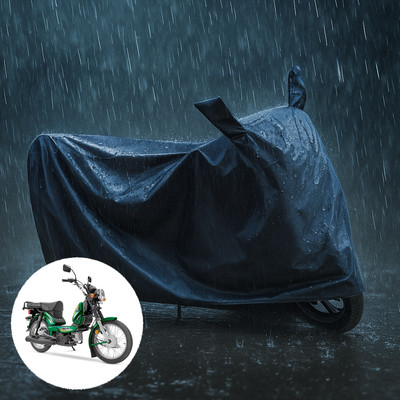 PAGORA Waterproof Two Wheeler Cover for TVS(Heavy Duty Super XL, Black)