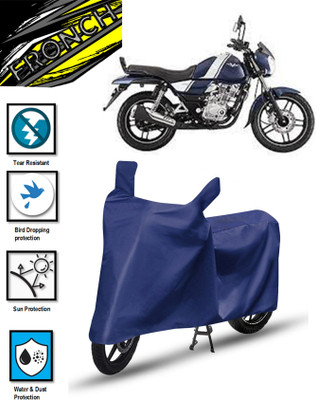 FRONCH Waterproof Two Wheeler Cover for Bajaj(V12, Blue)