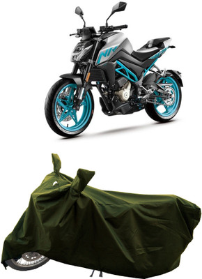 GROFATIK Two Wheeler Cover for CFMoto(300 BS6, Green)