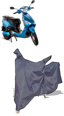 Amexride Two Wheeler Cover for Hero Electric(Electric Optima Plus, Grey)