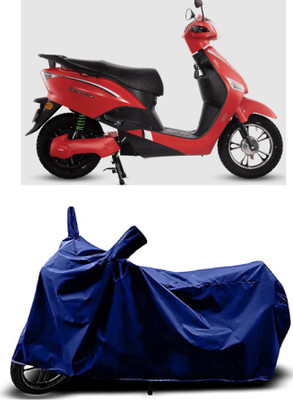 VESMEI Two Wheeler Cover for Hero(Electric, Blue)
