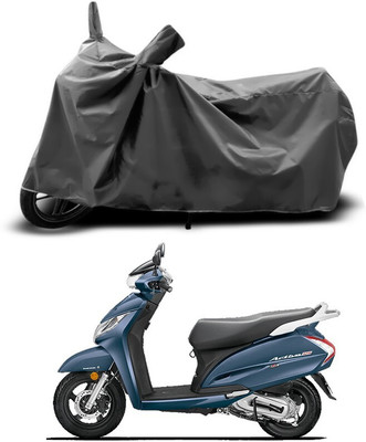 SEBONGO Waterproof Two Wheeler Cover for Honda(Activa 125, Grey)