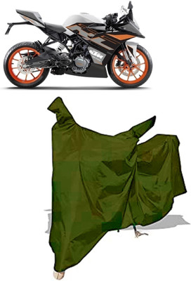 Amexride Two Wheeler Cover for KTM(RC 125, Maroon)