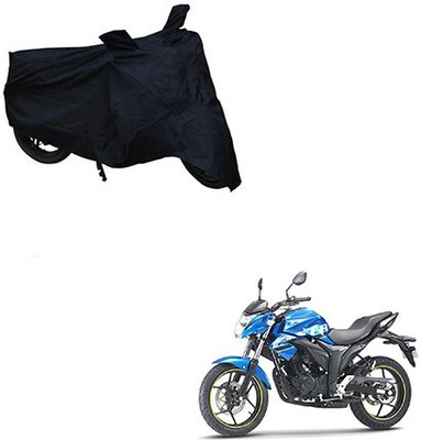 Mdstar Waterproof Two Wheeler Cover for Suzuki(Gixxer, Black)