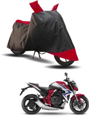 KEDIT Two Wheeler Cover for Honda(CB1000R, Red, Black)