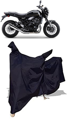 Amexride Two Wheeler Cover for Kawasaki(Z900RS BS6, Black)