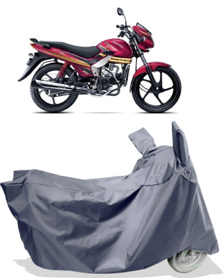 Amexride Two Wheeler Cover for Mahindra(Centuro Rockstar, Grey)
