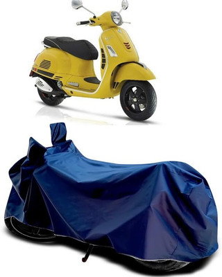 AASHTIK MART Two Wheeler Cover for Vespa(VXL 150 BS6, Blue)