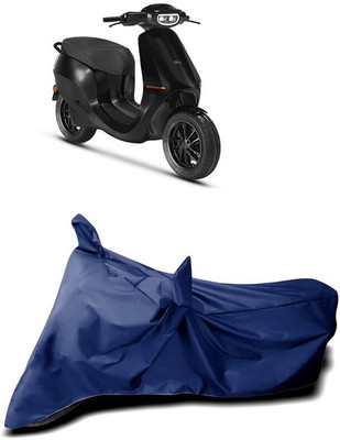 KEDIT Two Wheeler Cover for Ola(Electric, Blue)