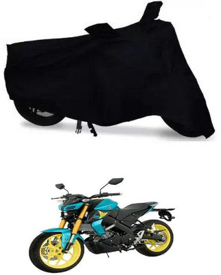 DeepShakshi AUTOMOTIVE Waterproof Two Wheeler Cover for Yamaha(MT 15 New, Black)