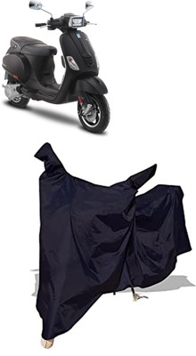 Amexride Two Wheeler Cover for Piaggio(Vespa SXL 125, Black)