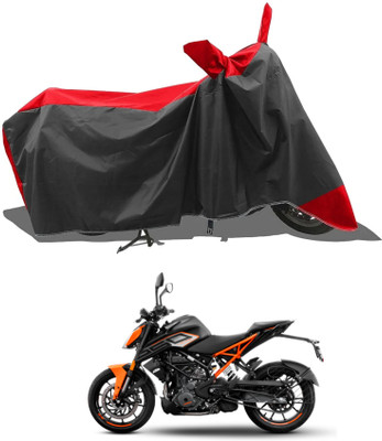 KEDIT Two Wheeler Cover for KTM(250 Duke, Red)