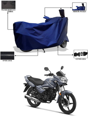 CODOKI Waterproof Two Wheeler Cover for Honda(CB Shine, Blue)