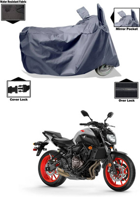 CODOKI Waterproof Two Wheeler Cover for Yamaha(MT 07, Grey)