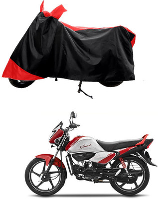 GROFATIK Two Wheeler Cover for Hero(MotoCorp Splendor iSmart, Red)
