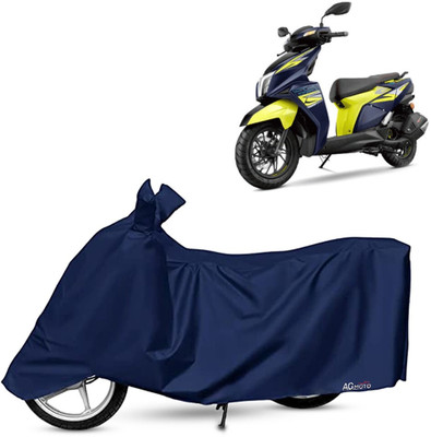 DeepShakshi AUTOMOTIVE Waterproof Two Wheeler Cover for TVS(NTORQ, Blue)