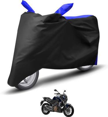 Caronix Waterproof Two Wheeler Cover for Bajaj(Dominar 400, Blue)