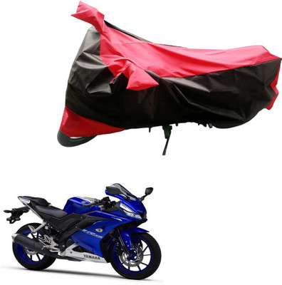 MMSSTAR Waterproof Two Wheeler Cover for Yamaha(R15, Black, Blue)