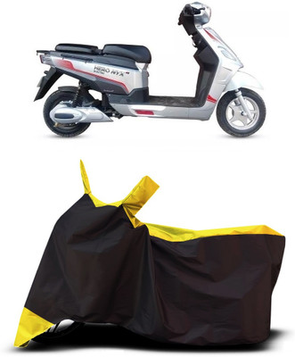 VESMEI Two Wheeler Cover for Hero(Electric NYX, Yellow)